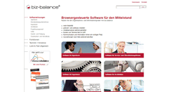 Desktop Screenshot of biz-balance.de